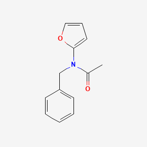 N-Benzyl-N-(furan-2-yl)acetamide