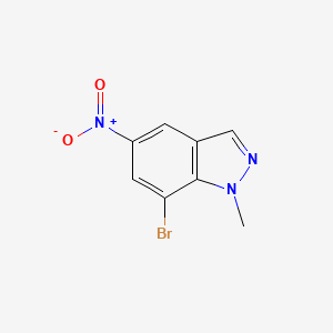 7-Bromo-1-methyl-5-nitro-1H-indazole