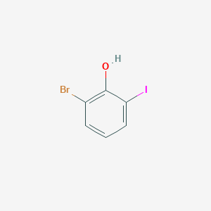 molecular formula C6H4BrIO B1290679 2-ブロモ-6-ヨードフェノール CAS No. 2040-86-0