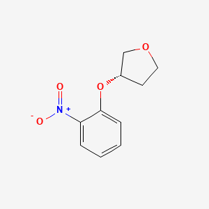 (3S)-3-(2-Nitrophenoxy)oxolane