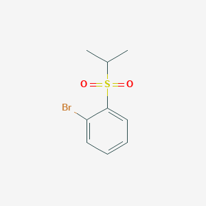 molecular formula C9H11BrO2S B1290698 1-Bromo-2-(isopropanesulfonyl)benzene CAS No. 900174-43-8