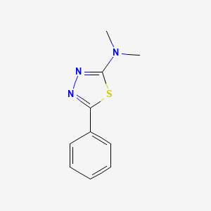 N,N-Dimethyl-5-phenyl-1,3,4-thiadiazol-2-amine