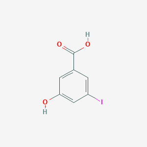 molecular formula C7H5IO3 B1290728 3-Hydroxy-5-iodobenzoic acid CAS No. 50765-21-4