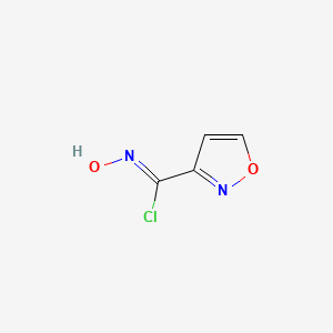 (Z)-N-Hydroxyisoxazole-3-carbimidoyl chloride