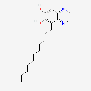 3,4-Dihydro-7-hydroxy-5-undecyl-6(2H)-quinoxalinone