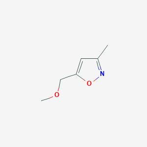 5-(Methoxymethyl)-3-methylisoxazole