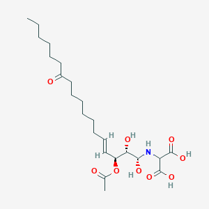 molecular formula C23H39NO9 B129079 Malonofungin CAS No. 154032-80-1