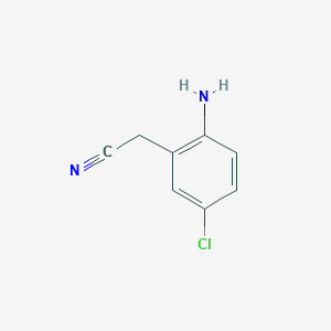 2-(2-Amino-5-chlorophenyl)acetonitrile