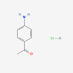 molecular formula C8H10ClNO B1290802 4'-Aminoacetophenone Hydrochloride CAS No. 41784-08-1
