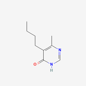 4-Pyrimidinol, 5-butyl-6-methyl-