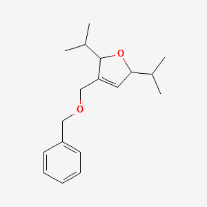 Furan, 2,5-dihydro-2,5-bis(1-methylethyl)-3-[(phenylmethoxy)methyl]-