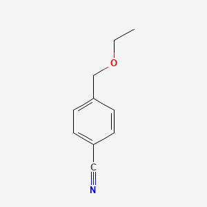 molecular formula C10H11NO B1290824 4-(Ethoxymethyl)benzonitrile CAS No. 146781-27-3