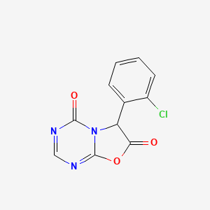 6-(2-Chlorophenyl)-4h-[1,3]oxazolo[3,2-a][1,3,5]triazine-4,7(6h)-dione