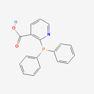 2-(Diphenylphosphanyl)pyridine-3-carboxylic acid