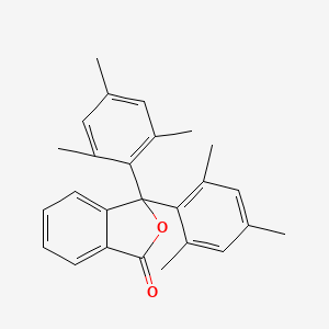 3,3-Bis(2,4,6-trimethylphenyl)-2-benzofuran-1(3h)-one