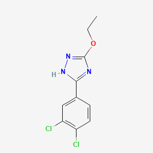 5-(3,4-dichlorophenyl)-3-ethoxy-1H-1,2,4-triazole