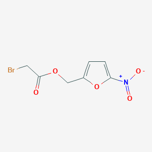 (5-Nitrofuran-2-yl)methyl 2-bromoacetate