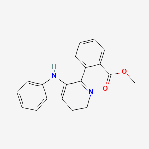 methyl 2-(4,9-dihydro-3H-pyrido[3,4-b]indol-1-yl)benzoate