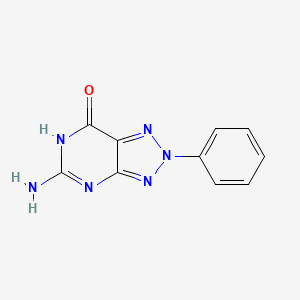 5-amino-2-phenyl-3H-triazolo[4,5-d]pyrimidin-7-one