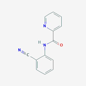 molecular formula C13H9N3O B1290852 N-(2-Cyanophenyl)picolinamide CAS No. 304650-02-0