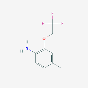 4-Methyl-2-(2,2,2-trifluoroethoxy)aniline