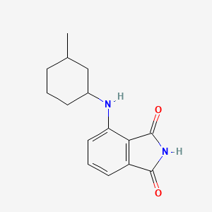 4-[(3-Methylcyclohexyl)amino]-1H-isoindole-1,3(2H)-dione