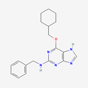 N-benzyl-6-(cyclohexylmethoxy)-7H-purin-2-amine