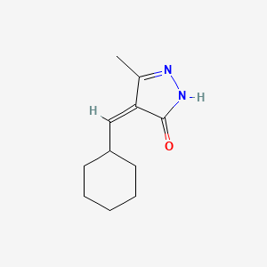 4-(Cyclohexylmethylene)-3-methyl-1H-pyrazol-5(4H)-one