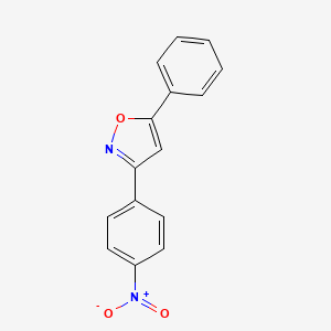 Isoxazole, 3-(4-nitrophenyl)-5-phenyl-