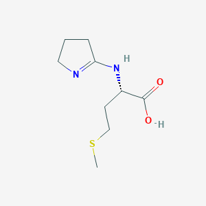 (2S)-2-(3,4-dihydro-2H-pyrrol-5-ylamino)-4-methylsulfanylbutanoic acid