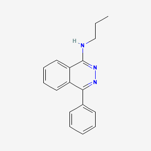 4-Phenyl-n-propylphthalazin-1-amine