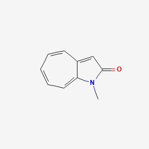 1-Methylcyclohepta[b]pyrrol-2(1H)-one