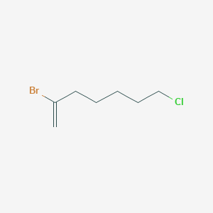 2-Bromo-7-chloro-1-heptene