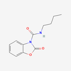 3(2H)-Benzoxazolecarboxamide, N-butyl-2-oxo-