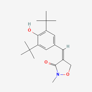 (Z)-4-(3,5-Di-tert-butyl-4-hydroxybenzylidene)-2-methylisoxazolidin-3-one