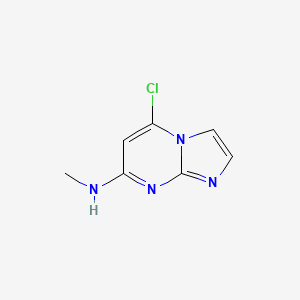 5-Chloro-N-methylimidazo[1,2-a]pyrimidin-7-amine