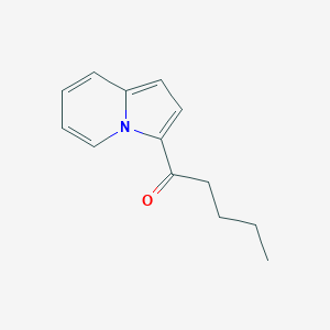 1-(Indolizin-3-yl)pentan-1-one