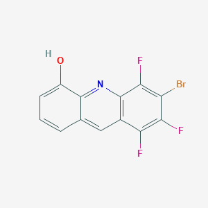 6-Bromo-5,7,8-trifluoroacridin-4-OL