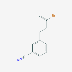 2-Bromo-4-(3-cyanophenyl)-1-butene