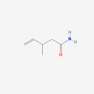 3-Methylpent-4-enamide