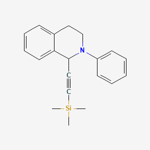 2-Phenyl-1-((trimethylsilyl)ethynyl)-1,2,3,4-tetrahydroisoquinoline