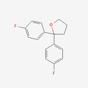 2,2-Bis(4-fluorophenyl)tetrahydrofuran