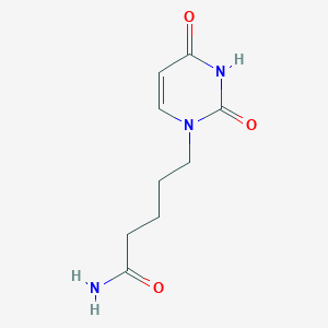 5-(2,4-Dioxo-3,4-dihydropyrimidin-1(2h)-yl)pentanamide