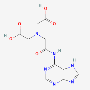 2,2'-((2-((1H-Purin-6-yl)amino)-2-oxoethyl)azanediyl)diacetic acid