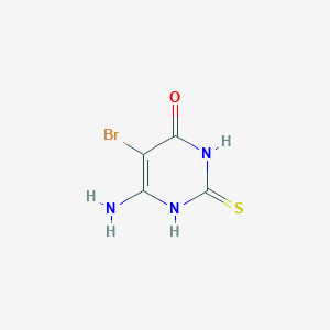 6-Amino-5-bromo-2-sulfanylidene-2,3-dihydropyrimidin-4(1H)-one