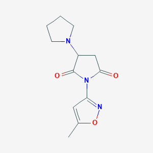 1'-(5-Methylisoxazol-3-yl)-[1,3'-bipyrrolidine]-2',5'-dione