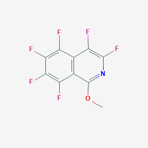 3,4,5,6,7,8-Hexafluoro-1-methoxyisoquinoline