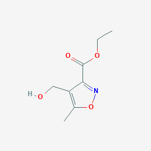 Ethyl 4-(hydroxymethyl)-5-methyl-1,2-oxazole-3-carboxylate