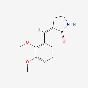 3-(2,3-Dimethoxybenzylidene)pyrrolidin-2-one