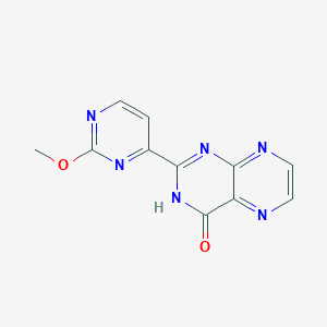 2-(2-Methoxypyrimidin-4-yl)pteridin-4(1H)-one